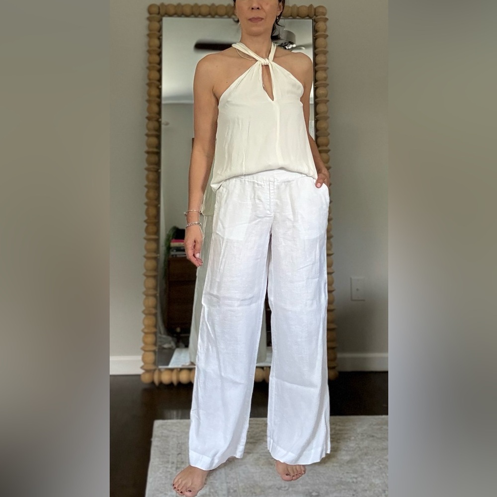 Worthington White Wide Leg Pants